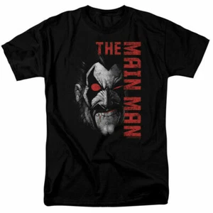 Lobo The Main Man T Shirt Licensed Comic Book Tee Black - Picture 1 of 2