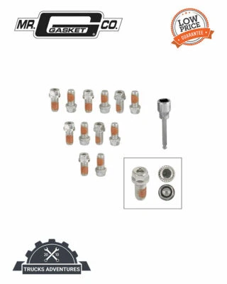 Pernos de cabezal de bloqueo Mr Gasket 2230G HEADLOCK | Parte automática de alta calidad, Universa Foto 1 de 4