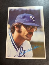 1980 Topps Superstar 5x7 Photo Baseball Card - Darrell Porter - Royals