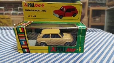 politoys -E  Autobianchi A112  1/43 in  box - Immagine 1 di 4