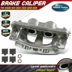 Front Right Passenger Brake Caliper w/ Bracket for Dodge Ram 2500 3500 2009-2018 - Picture 1 of 8