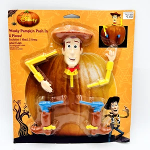 Disney Pixar Toy Story Woody Pumpkin Push In Halloween Decor - Imagen 1 de 4