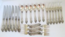 TOWLE EL GRANDEE STERLING FLATWARE SET SERVING FOR 4 FOUR - 24 PIECES