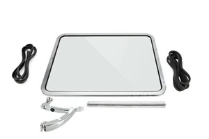 T2 Split screen Pop out Window Complete Kit Anodized Aluminum Frame Spoon Latch - Picture 1 of 6