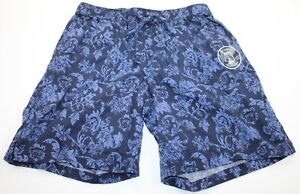 Karen Scott Womens XS Blue Floral Print Casual Shorts New with Tags 