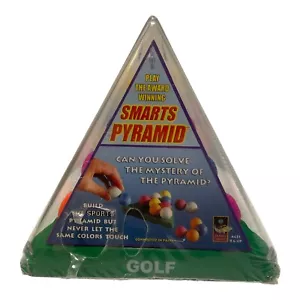 Smarts Pyramid Golf Game Brain Teaser Solve Mystery Logic Mini Balls - Picture 1 of 8