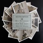 Hampshire SOUTHAMPTON x 12 Real Photo Souvenir Snap Shot set c1922 by Valentine