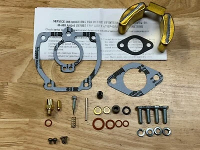 Farmall 300, 400, 560, 606, 656, 706, 806 Basic Carburetor rebuilt kit - Image 1 of 2