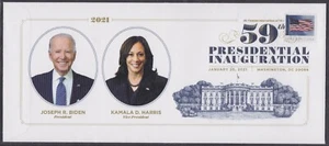US Presidential Inaugural Biden & Harris Cachet FDC 2021 - Picture 1 of 1