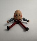 Vintage Artisan Dollhouse Miniatures Karen Markland Painted Humpty Dumpty Toy