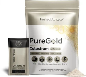 PureGold Colostrum, Supports Gut Health, Bloating, Skin & Hair, Immunity, Colost - Picture 1 of 9