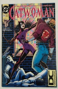 Vintage Catwoman #5 1993 DC Comics No Body Messes With Her Friends - Picture 1 of 3