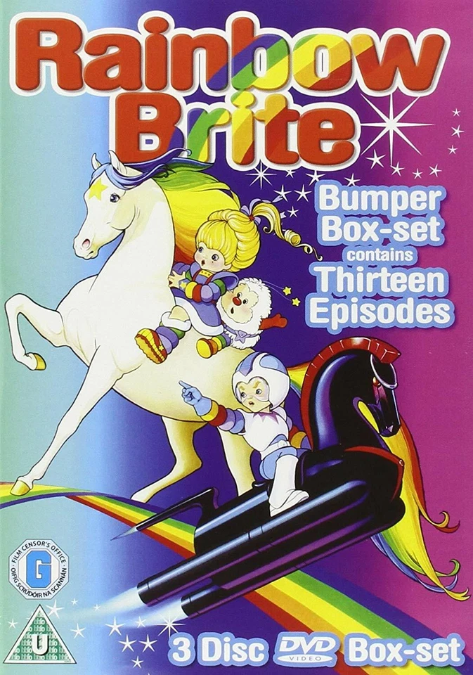 RAINBOW BRITE - Complete Collection DVD 3 Disc 13 Episodes Region 4 New & Sealed - Image 1 of 1