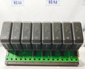 MODULO DIN EMERSON 8x KJ3203X1-BA1 CON BASE MODULO PLC KJ4001X1-BE1 FULL RACK - Foto 1 di 9
