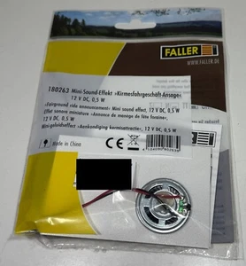 Faller 180263 Mini-Sound-Effekt "Kirmesfahrgeschäft-Ansage" NEU & OVP - Picture 1 of 2