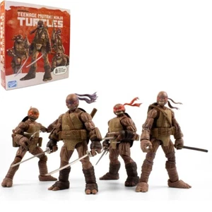 BST AXN Best Action Figures  TMNT - IDW Comics  5" Zombie Turtles 4-Pac IN STOCK - Picture 1 of 11