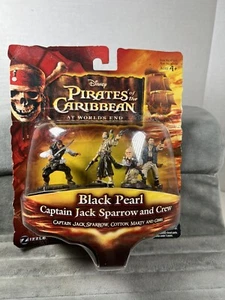 Pirates of the Caribbean At World's End Black Pearl Captain Jack Sparrow & Crew - Picture 1 of 5