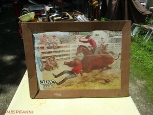 ACME Boots Vintage Cardboard  SIGN JOHN CLYMER - Picture 1 of 7