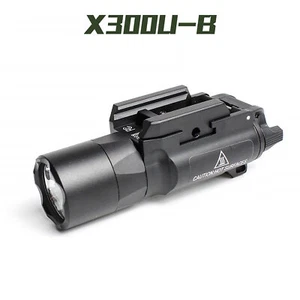 Metal Tactical X300U-B Weaponlight Rifle Hunting Flashlight Fit 20mm Rail US - Picture 1 of 22