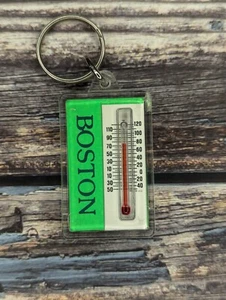 Boston Keychain with built-in Thermometer! - Picture 1 of 2