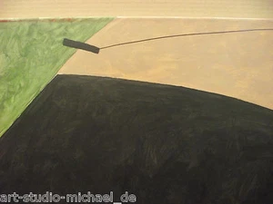 Michael Feicht (geb. 1959): „Flächige Komposition mit Lineament" - Picture 1 of 4