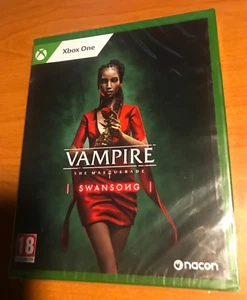JEU VIDEO XBOX ONE '' VAMPIRE THE MASQUERADE SWANSONG '' NEUF (sous blister) - Foto 1 di 2