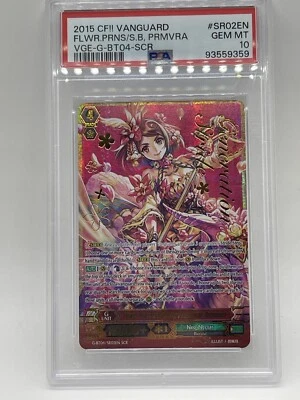 Flower Princess of Springs Beginning Primavera SCR PSA 10 Cardfight Vanguard - Image 1 of 4
