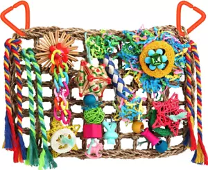 Bird Toys Bird Foraging Toys for Parakeets Cockatiel Conures Lovebirds Bird Fora - Picture 1 of 12