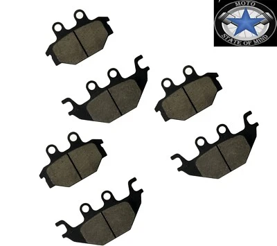 Pastillas de freno delanteras traseras Arctic Cat 250 utilitarias (2006-2009) 300 ATV 2x4 (2010-2013) Foto 1 de 3