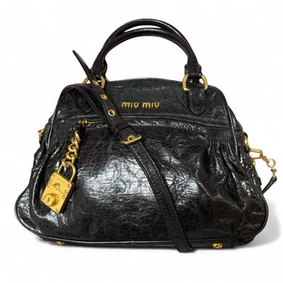 Bolso de hombro bidireccional archivo Miumiu con encanto excelente estado regalo regalo 092 Foto 1 de 4