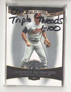 2006 Topps Triple Threads - BALTIMORE ORIOLES Team Set - Picture 1 of 1