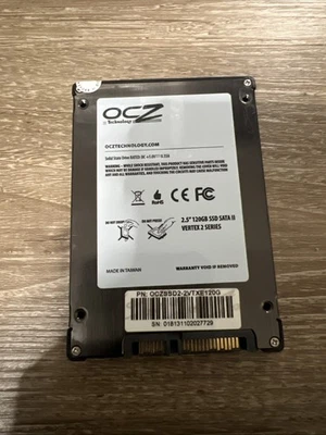 OCZ Vertex2 120GB 2.5" SATA II SSD Solid State Drive - Image 1 of 2