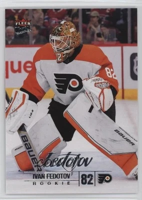 2024-25 Upper Deck Fleer Ultra Rookies Silver Foil Ivan Fedotov #246 Rookie RC - Image 1 of 2