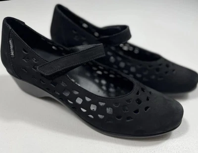 MEPHISTO Rodia Womens 9 Black Leather Mary Jane Shoes Soft-Air Comfort EUC - Image 1 of 4