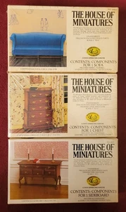 HAUS DER MINIATUREN Konvolut 3 größere Möbel - Bild 1 von 3