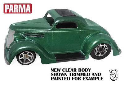 #10231 - 1/10 Parma '36 Ford cupé carrocería transparente RC Street Rod Foto 1 de 2