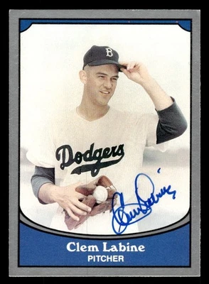 1990 Pacific Legends Baseball #89 Clem Labine Signed Autograph (no COA) *d3 - Image 1 of 2