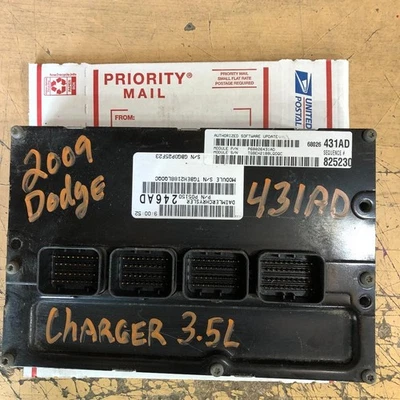 Dodge Charger/Challenger 2009 09 3,5 L tracción trasera motor computador 68026431AD 431 Foto 1 de 2