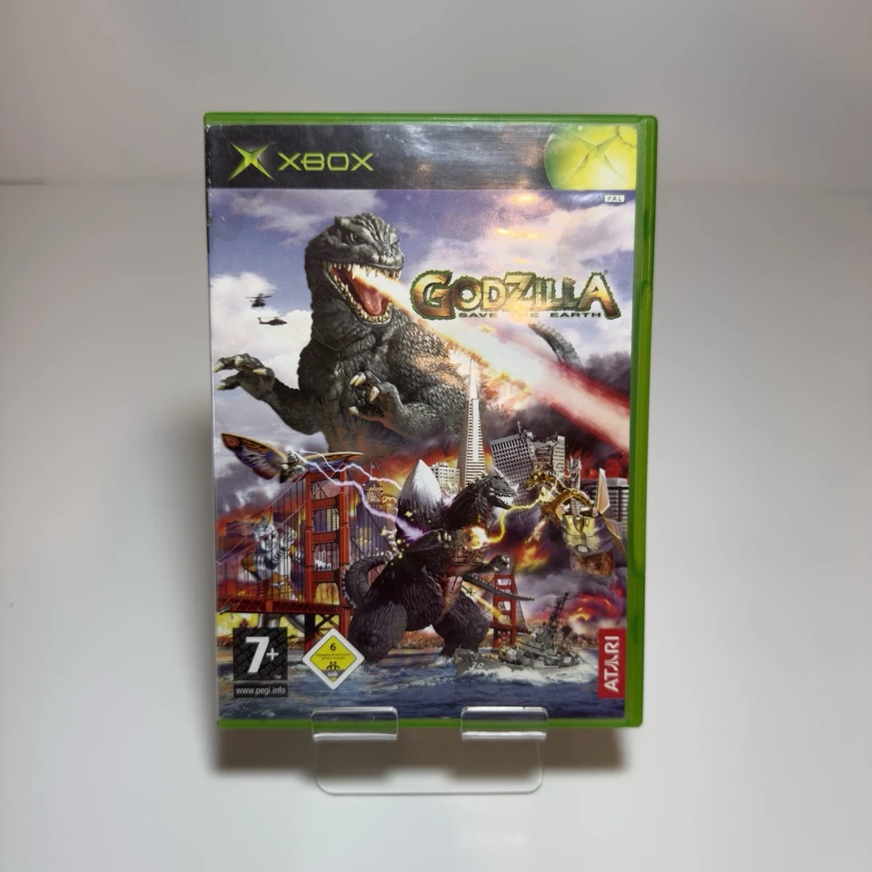 Godzilla Save The Earth Xbox Original Video Game Mint Disc - Image 1 of 4
