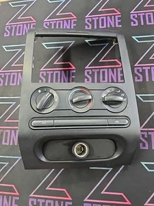 2004-2008 Ford F-150 Ac Heater Bezel Heat Climate Control Temperature OEM Black - Picture 1 of 2