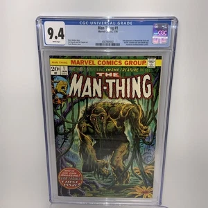 MAN-THING #1 (1974) CGC 9.2 1st Man-Thing self title + 2nd Howard the Duck - Picture 1 of 6