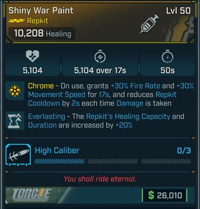 Borderlands 4 ⭐ SHINY WAR PAINT REPKIT ⭐ EVERLASTING - Picture 1 of 1