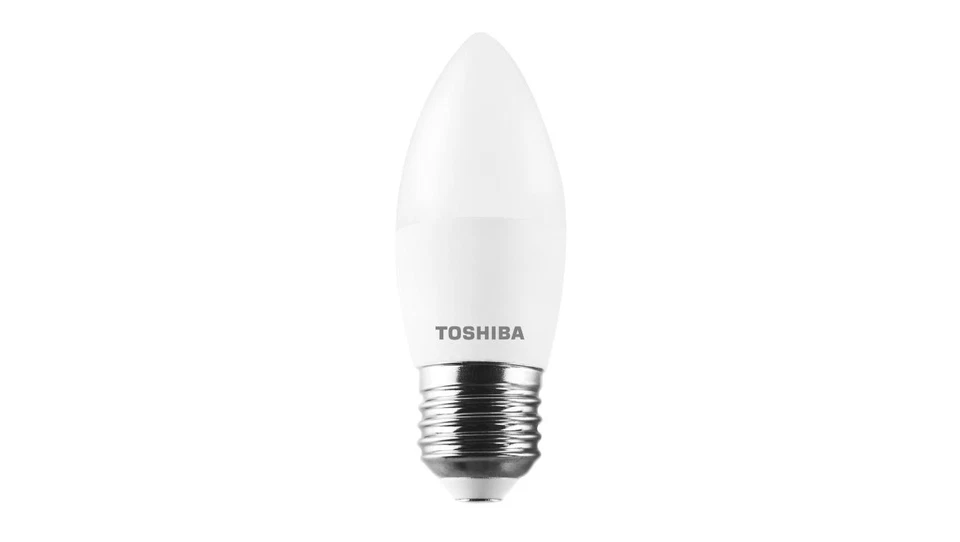 TOSHIBA LED N_STD C37 E27 4.7W 4000K/10szt./ - Image 1 of 1