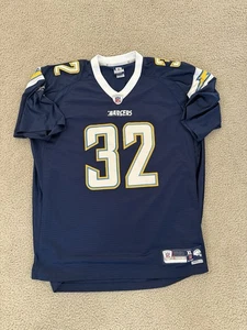 ERIC WEDDLE Reebok Stitched Jersey #32 SIZE XL Men’s SAN DIEGO CHARGERS BLUE - Picture 1 of 12