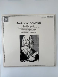 Musical Heritage Society Antonio Vivaldi Six Concerti 12" LP 33RPM - Picture 1 of 4