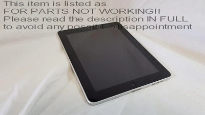FAULTY?? Apple a1219 16GB iPad 1st Gen Tablet ONLY - Image 1 of 4