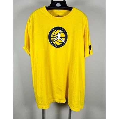 Nike Air Jordan University of Michigan Wolverines Yellow T-Shirt Men's Size XL - Image 1 of 4