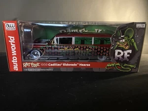 Ertl Auto World Rat Fink 1959 Cadillac Eldorado Hearse Limited Ed. 1:18 - SEALED - Picture 1 of 4