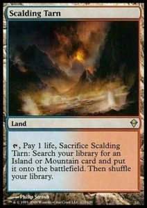 Scalding Tarn ~ Zendikar [ MODERATELY PLAYED ] [ Magic MTG ] - Picture 1 of 1