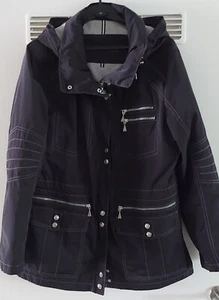Gil Bret Wetterschutz Jacke Gr. 44 Schwarz Winddicht Wasserabweisend - Bild 1 von 13